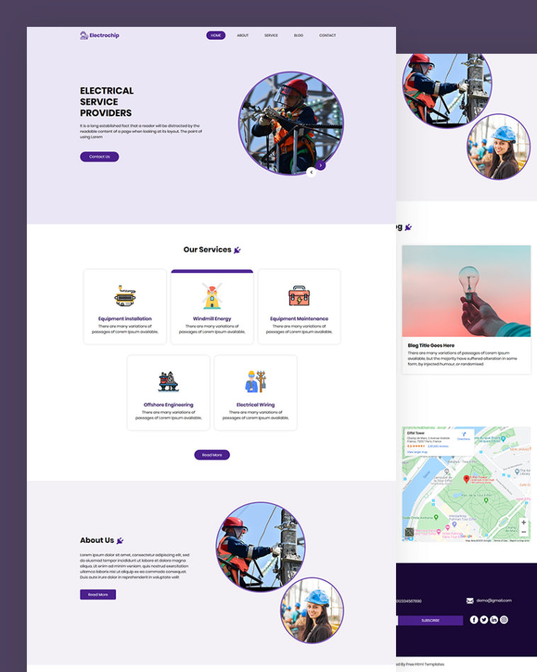 Electrochip – Electrical PSD Template