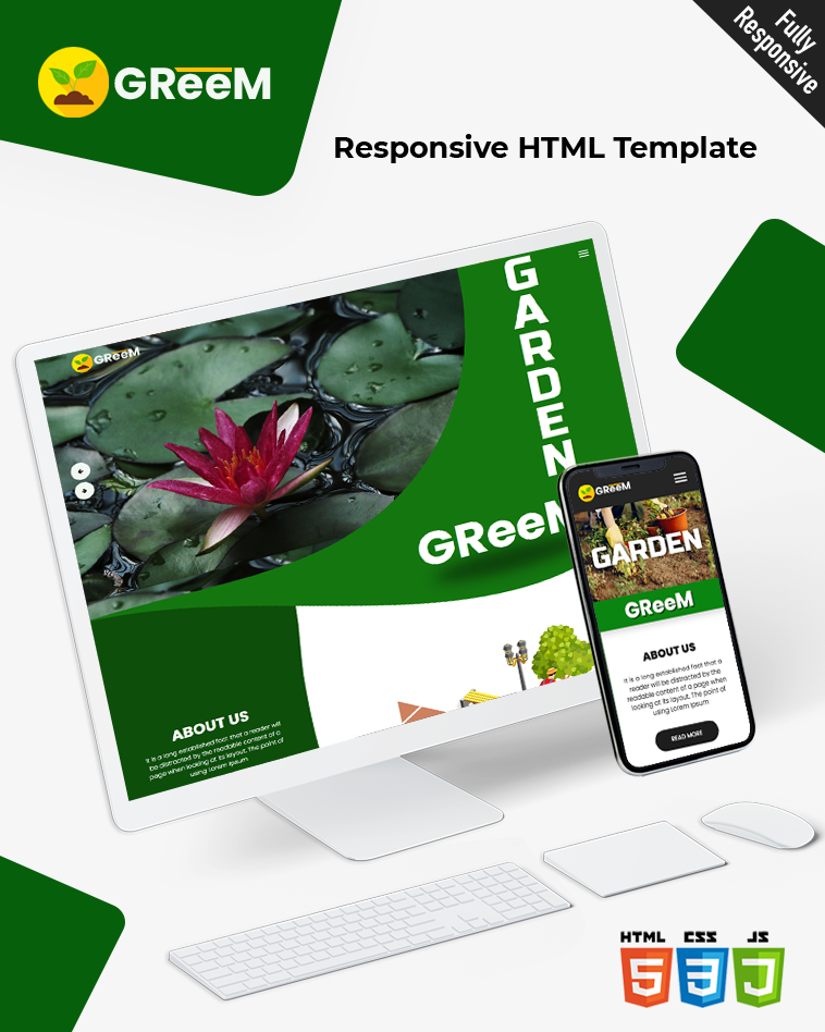 Greem – Garden HTML Template