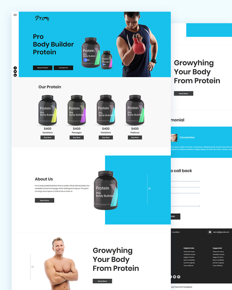 Pro – Protein PSD Template
