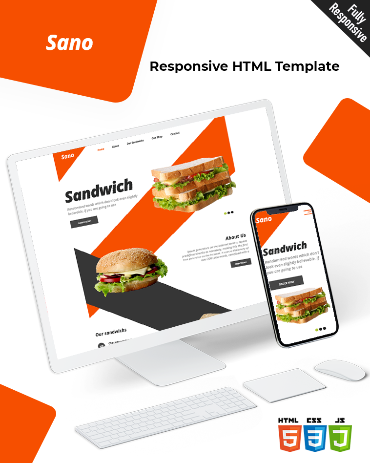 Sano – Restaurant HTML Template